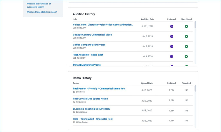 voix narrateur en ligne