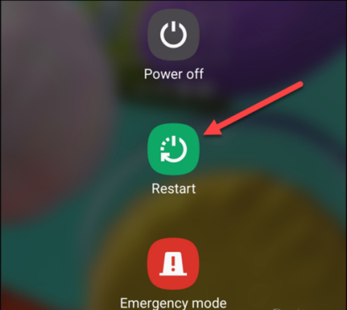 restart your device