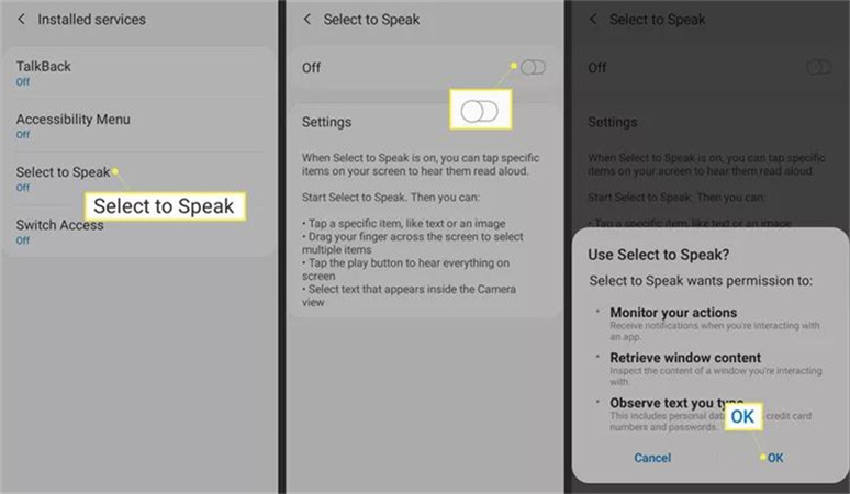 speech to text for samsung