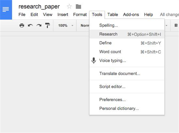 speech to text google docs ipad