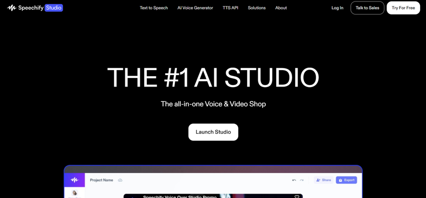 using speechify voice studio for mafioso tone