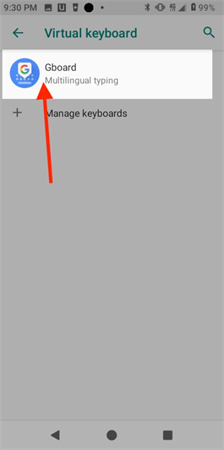 talk to text android gboard