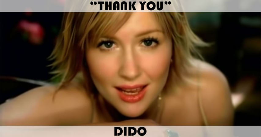 thank you dido