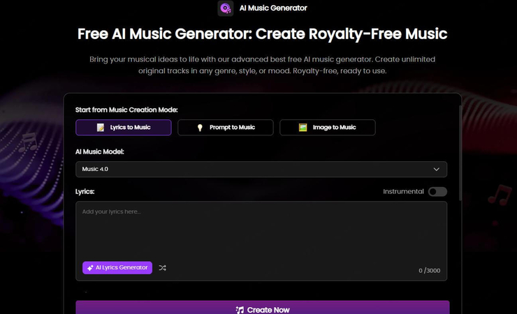 topmediai melody generator