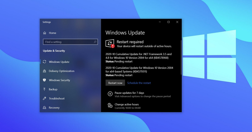 update windows and drivers