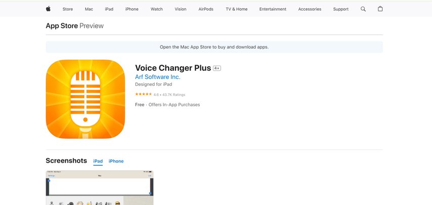 ios mtf voice changer
