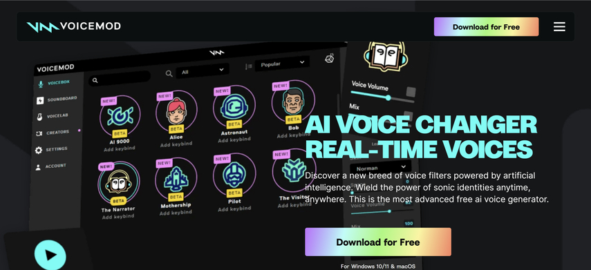 voicemood ai cover generator