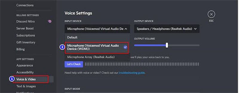 voicemod soundboard not working in discord