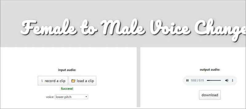온라인 목소리 변조 lingojam
