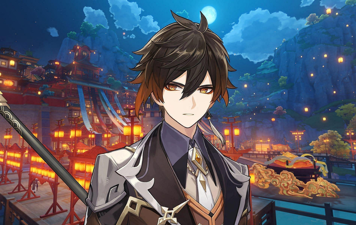 zhongli character voice
