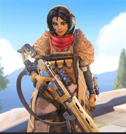 A Guardiã Confiável Ana de Overwatch