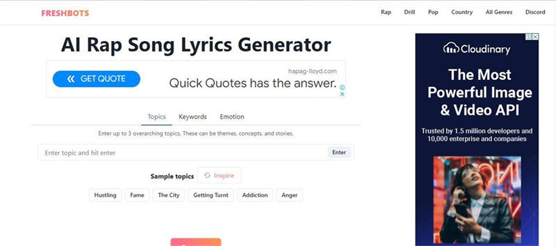 Best 5 Rap Lyrics Generators for Rap Music Fans