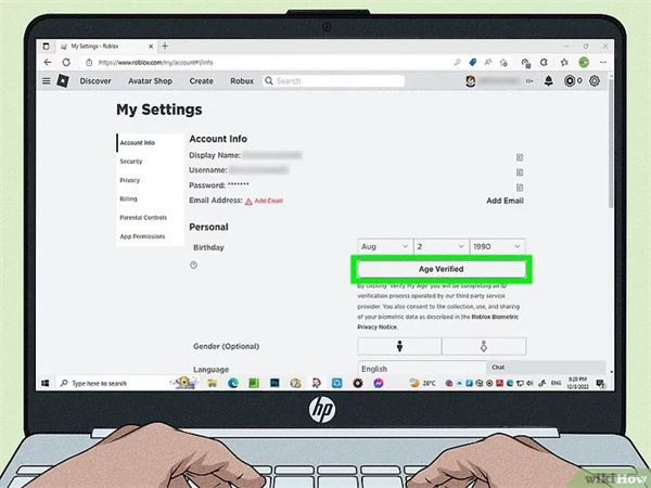 how to verify on roblox