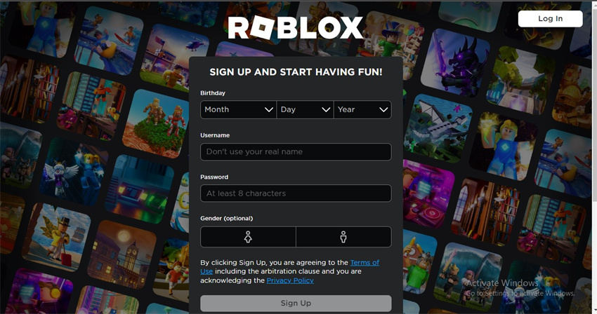 fake roblox id for voice chat