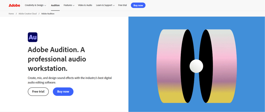 음성 변형을 위한 Adobe Audition