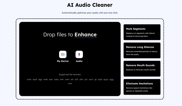 ai audio cleaner