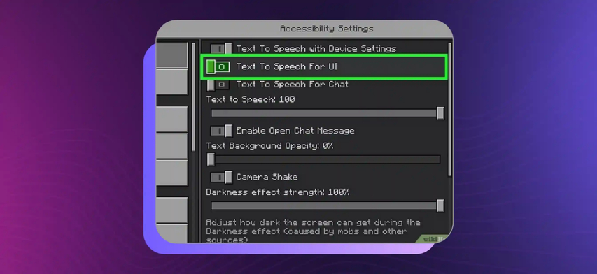 disable narrator playstation