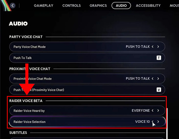 دليل خطوة بخطوة لتمكين raider voice