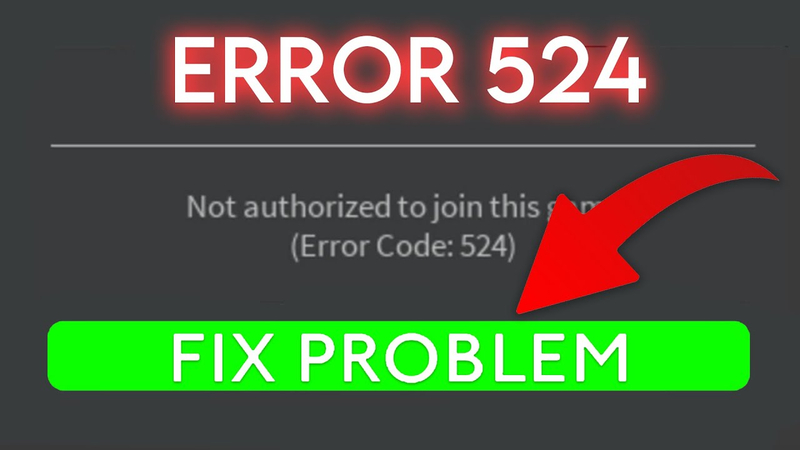 error code 524 roblox fix
