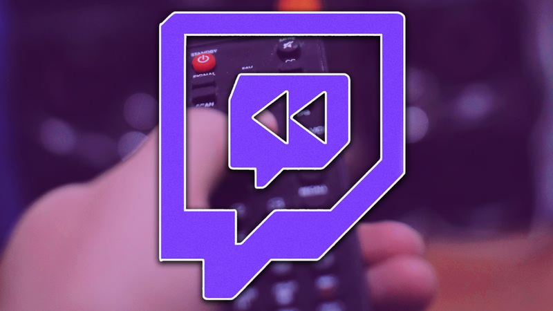 how to rewind a twitch stream