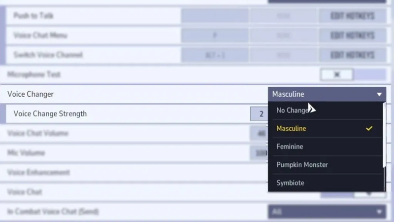 marvel rivals voice changer