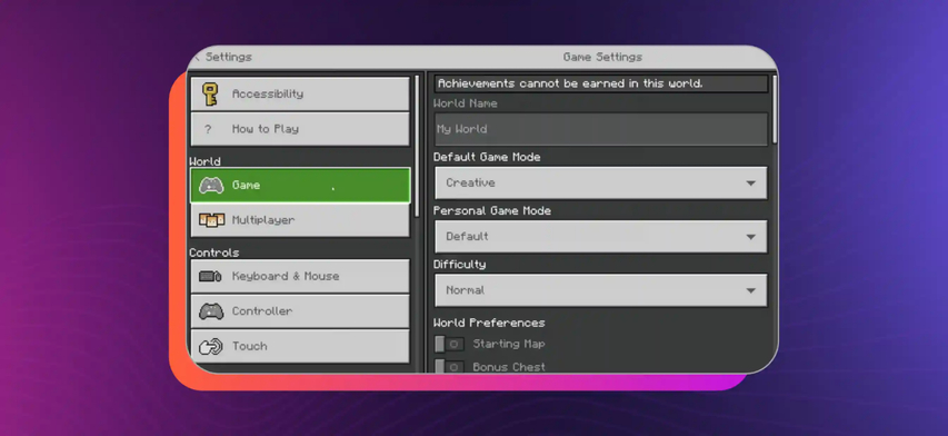 minecraft bedrock edition