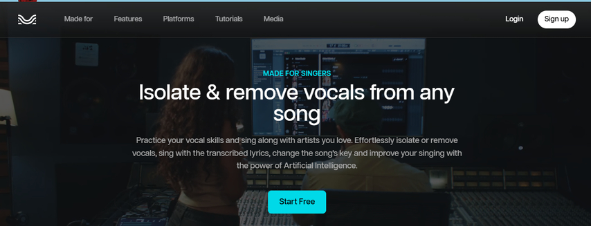 ai tool to analyze song key, tempo, and stems