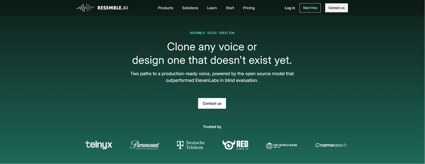 resemble ai voice cloning