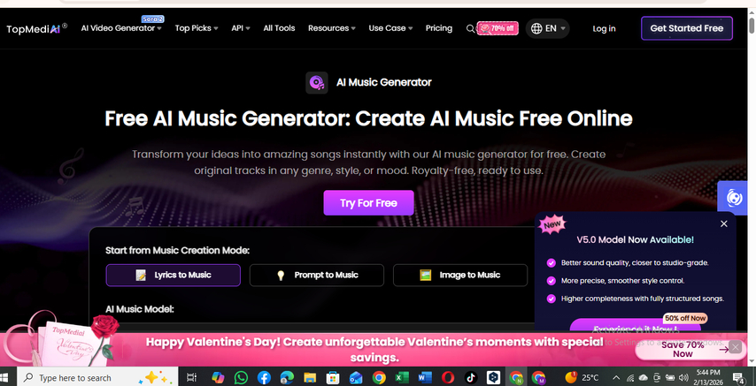 ai generated music with realistic vocals