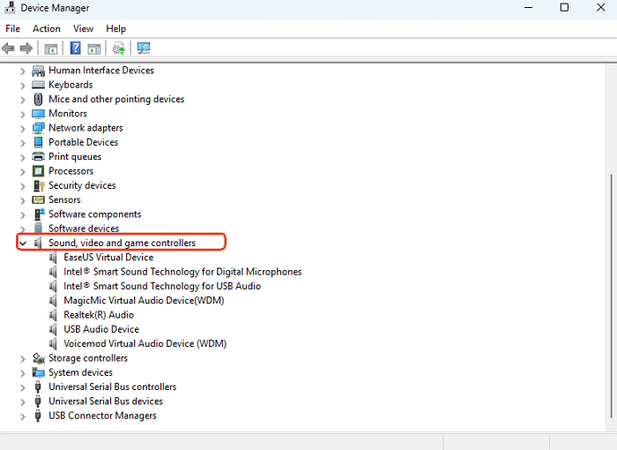 update sound drivers