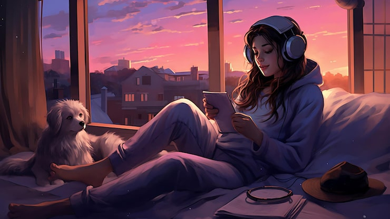 explanation of an ai lofi music generator