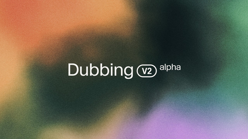 what is dubbing v2