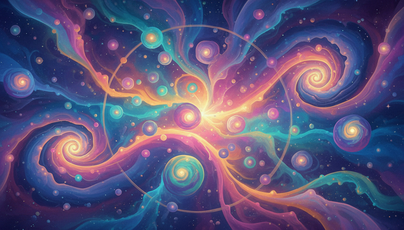 abstract space wallpaper