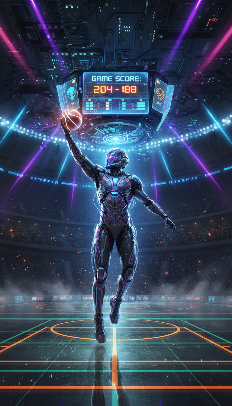 basketball futuristic wallpaper