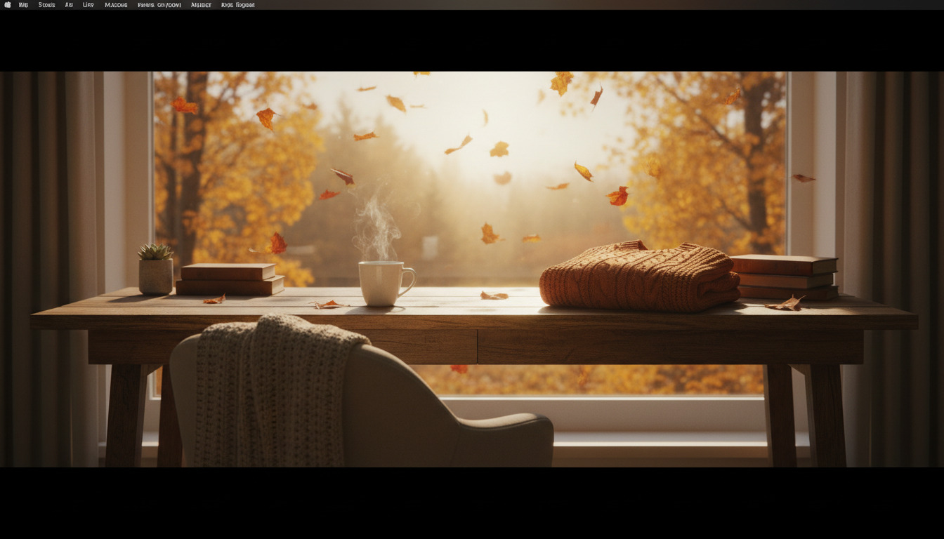 cozy fall wallpaper for mac