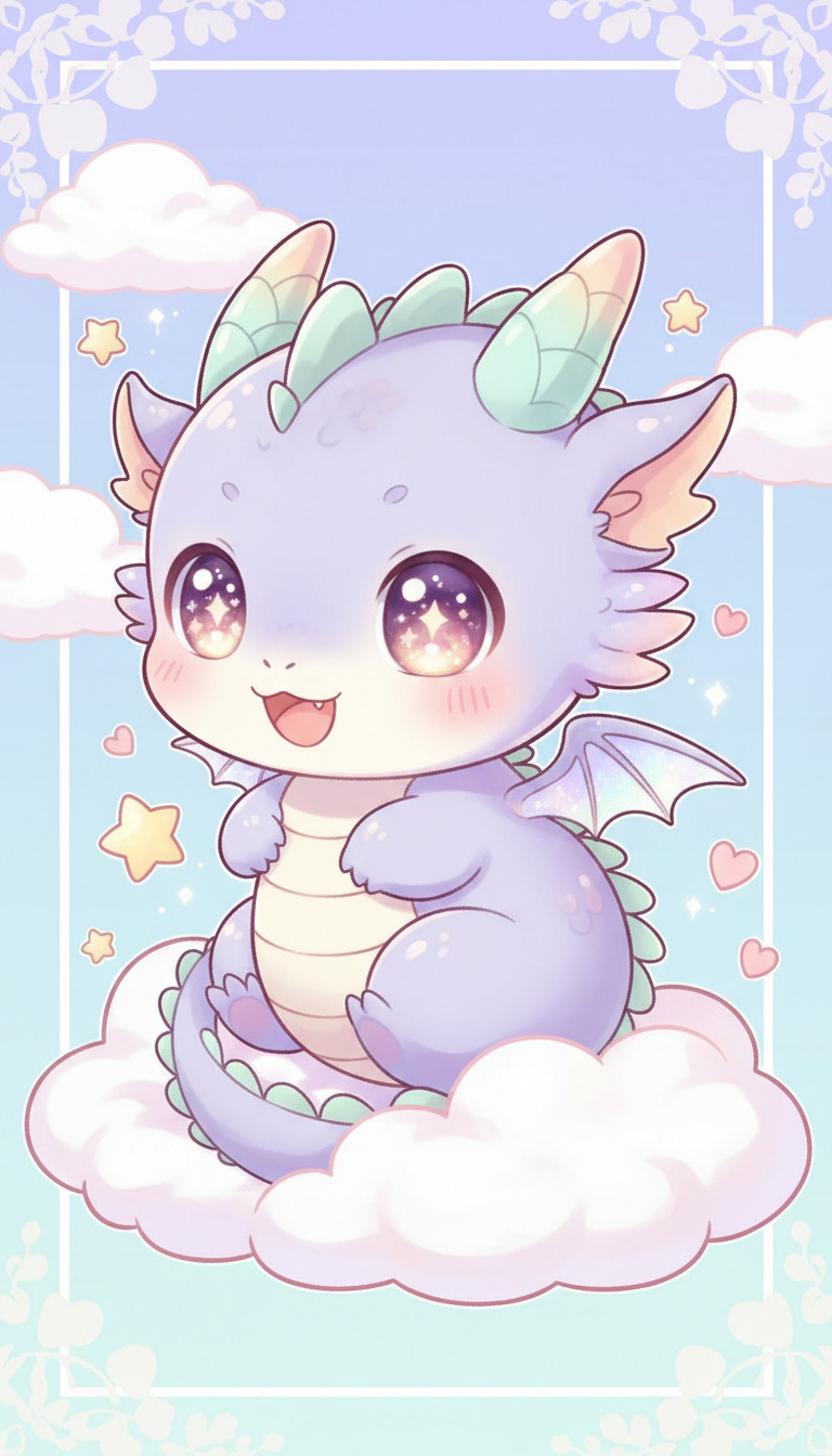 Cute dragon wallpaper for phone