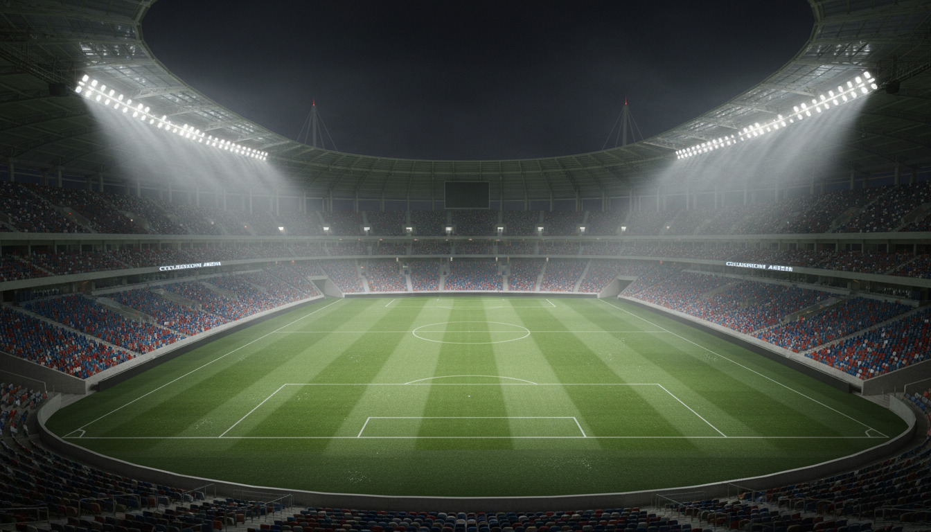 خلفية ملعب كرة قدم