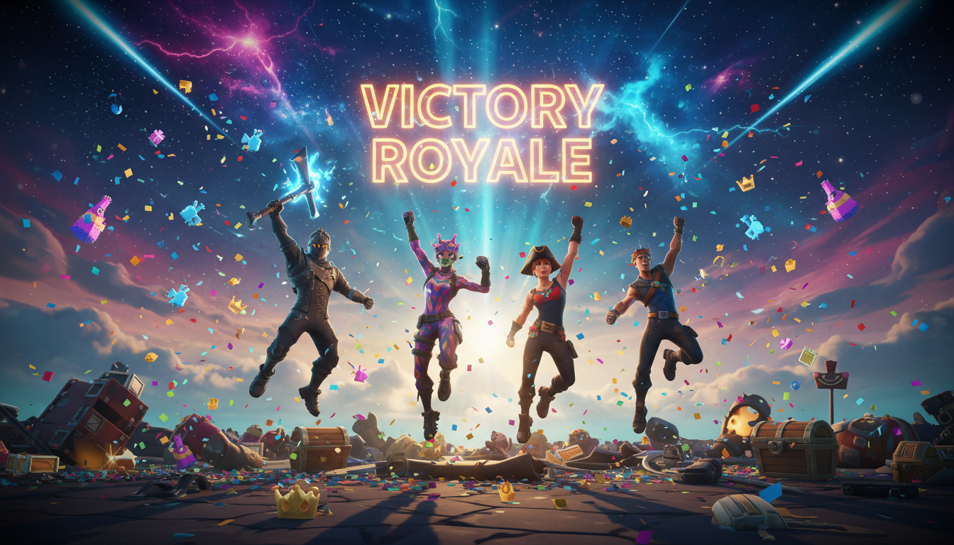 fortnite victory page