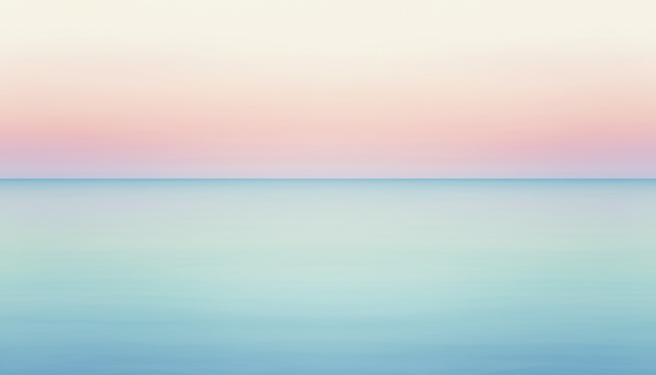 soft color sea wallpaper