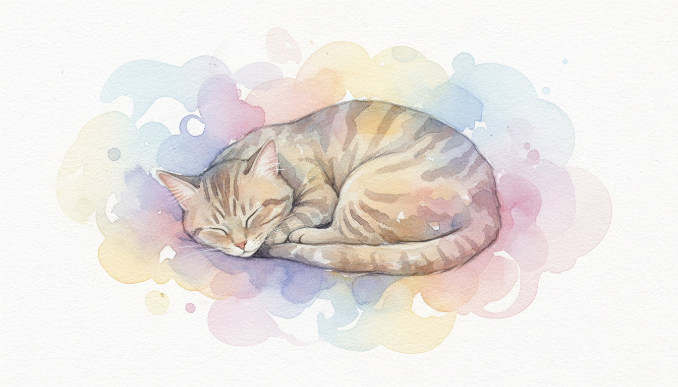 tabby cat illustration art