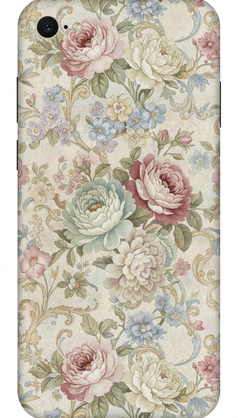 vintage floral wallpaper