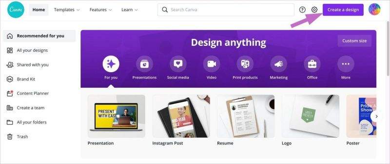 supprimer le filigrane canva