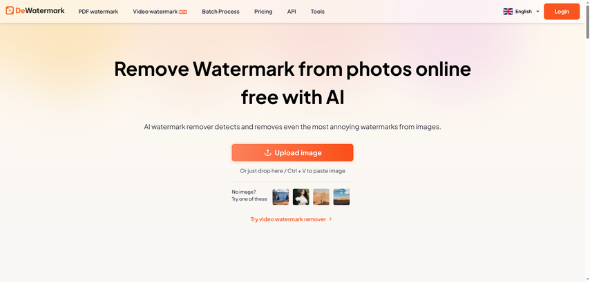 dewatermark ai