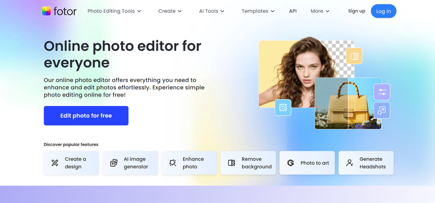 fotor how to remove a glare from a photo