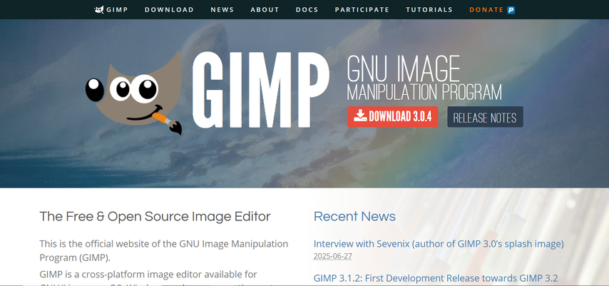 gimp to remove part of an image
