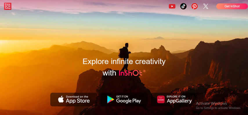 inshot remove emojis