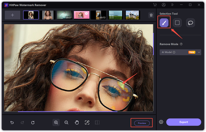 remove glare from photo with hitpaw