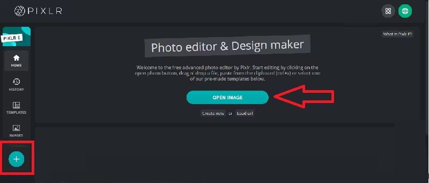 remove watermark with pixlr