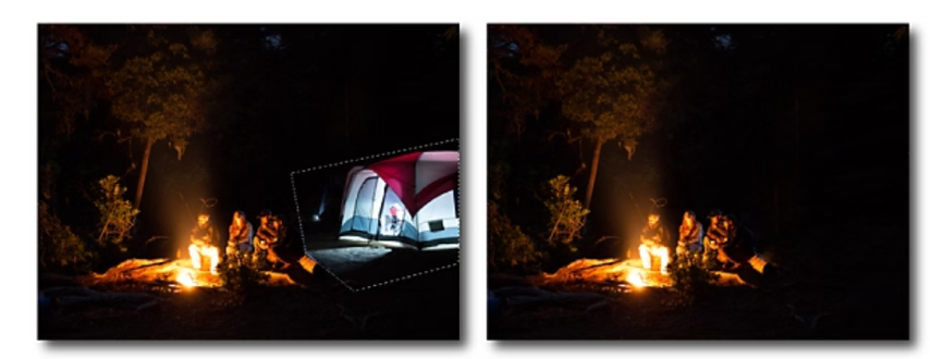 단계 3 Content-Aware 선택하기