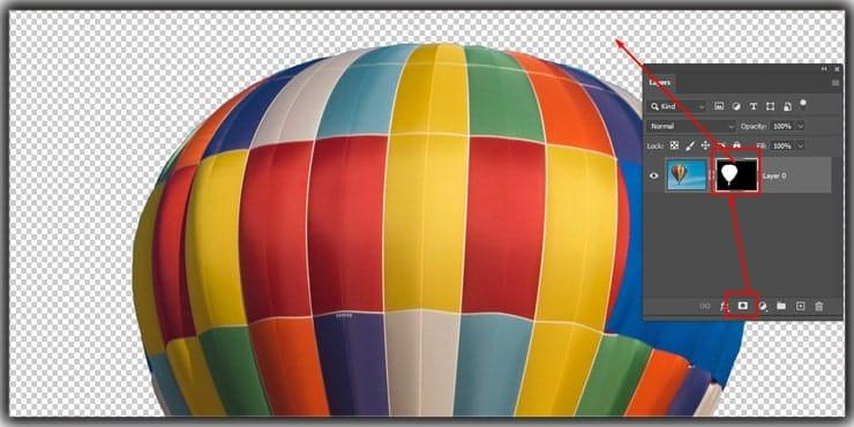 단계 5 삭제 또는 마스크 포토샵